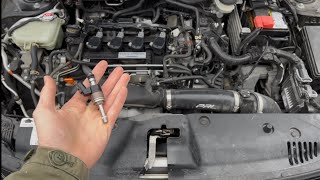 How To Replace Fuel Injectors On 10th Gen Civics 1.5l Turbo (2019 Honda Civic Si)