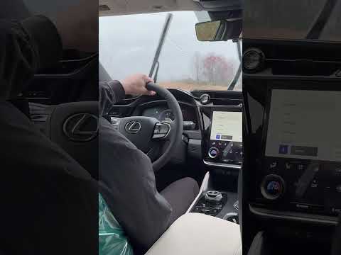 Revving up for Earth Day in the Lexus RZ: 0-60 in style! 🌎🚗 #shorts