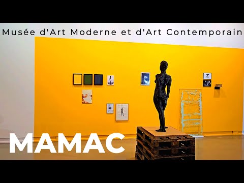 The Pearl of NICE Museum of Modern and Contemporary Art (MAMAC) just before its closure 🌍 FRANCE 4K
