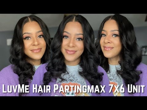 LuvMe Hair NEW PartingMAX Loose Body Wave Unit | 7x6...