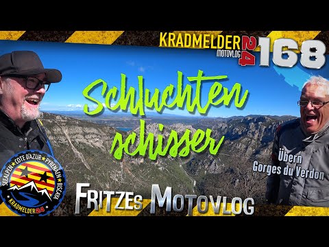 😮 Canyon Shit ✫ Over the Gorges du Verdon 🔘 MV168