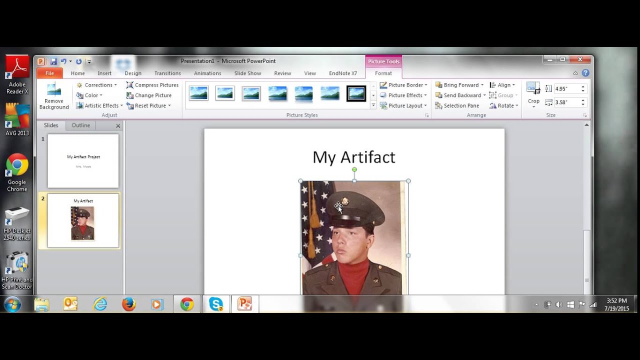 Power Point Scaffolding video