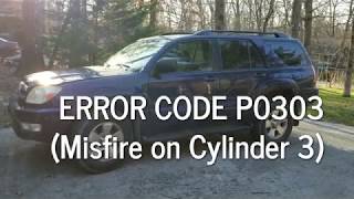Toyota 4Runner P0303 P0305 Error Codes (2003 - 2009)