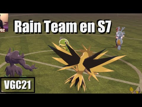 VGC21 S7 - Zapato contra equipo de lluvia - Pokemon Espada Escudo - Rankeando
