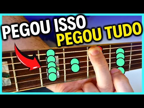 Como SOLAR BONITO no violão MESMO SENDO INICIANTE com apenas 1 ESCALA SIMPLES - Aula de violão