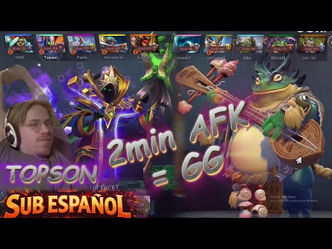 Topson’s Rubick Dominated the Game… Until 2 Minutes AFK Changed Everything 😱