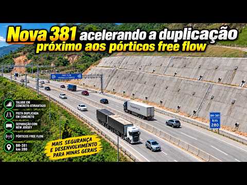 [BR-381] NÃO É SÓ DUPLICAÇÃO! ESTÁ SENDO CONSTRUIDO SEGURANÇA, ESPERANÇA E QUALIDADE DE VIDA
