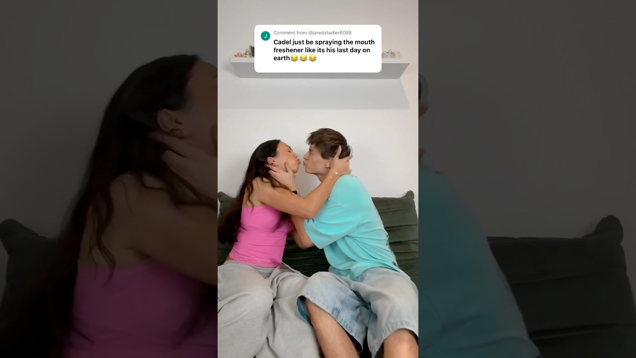 Wait for it… don’t show TADEL, OUR FIRST KISS! 🥰 #shorts