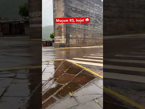 Muçum RS, hoje!  06/10/25 🌧️#chuva #tempo #riograndedosul