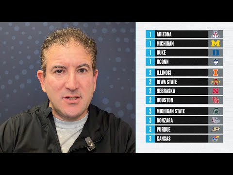 2026 March Madness bracket projections, in the first week of February