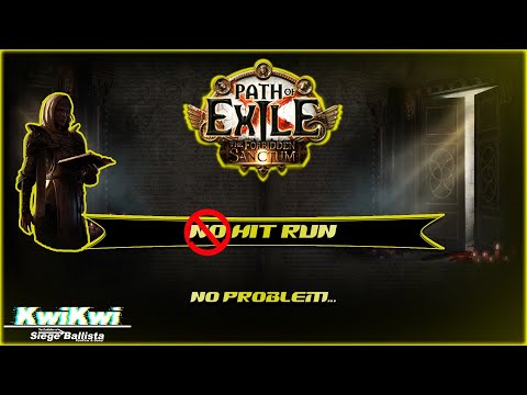 Path of Exile 3.20 - No Hit Run - The Forbidden Sanctum! Siege Ballista