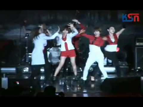 100303 After Shool - Because of You @ Red Devils World Cup Cheering Ceremony