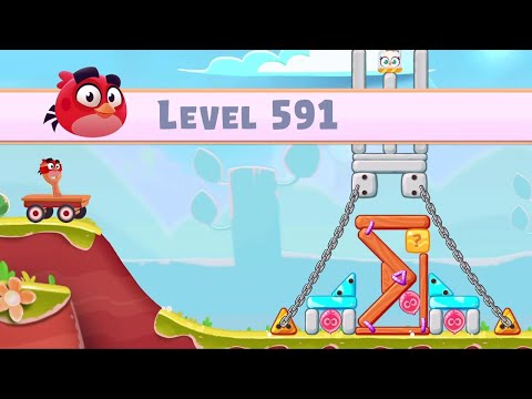 Angry Birds Casual Walkthough Level 591-600 (iOS Android Gameplay)