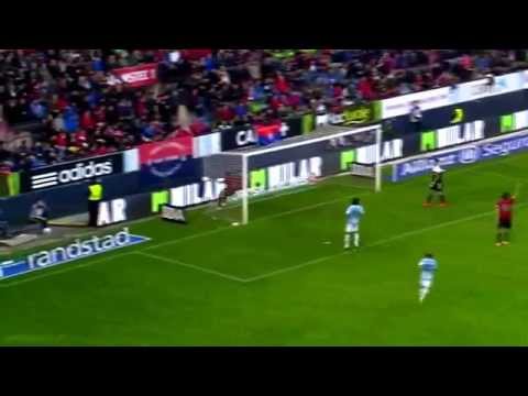 Nolito Fantastic Lob Goal - Osasuna vs Celta Vigo (0-1) 03/05/2014 HD