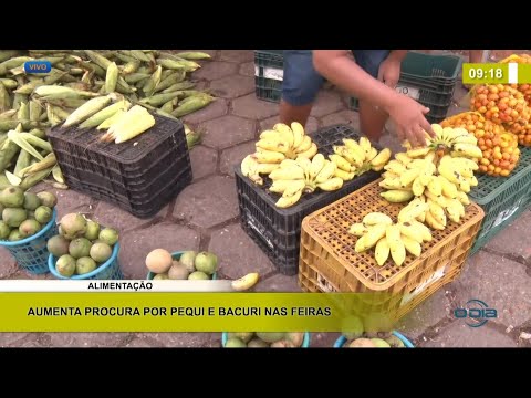 Conversa com permissionários da Nova Ceasa sobre procura por Pequi e Bacuri nas feiras 19 01 2021