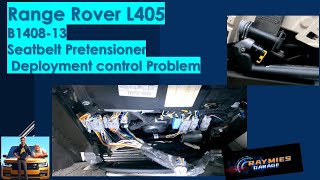 L405 Seatbelt Pretensioner  Code DTC  B1408 13