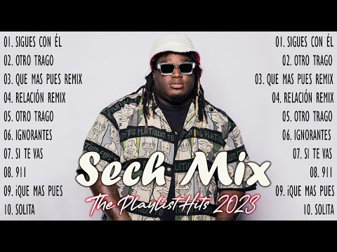 Sech Mix Éxitos 2023 - Sech Álbum Completo - Sus Más Grandes Éxitos 2023