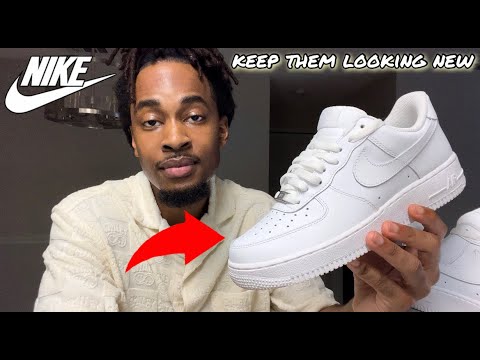 HOW TO KEEP CLEAN AIR FORCE 1 AND REDUCE CREASING OVERTIME (Best Method For Weekly Wear)