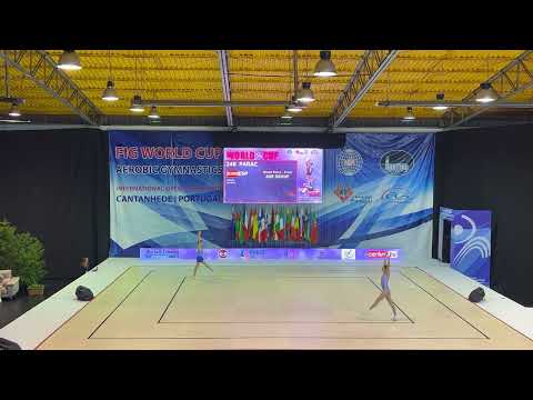 Open Aerobic Gymnastics Cantahede 2022 AG1 MP Spain ROSSI Daniel, MUNOZ Alejandra