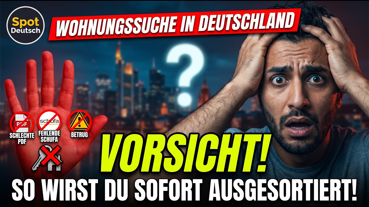 Wohnungssuche in Deutschland: So überzeugst du jeden Vermieter! 🇩🇪