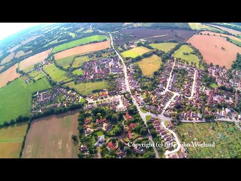 West Bergholt aerial
