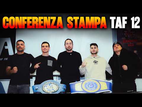 TAF 12 | Conferenza Stampa Ufficiale