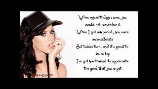 Katy Perry - That&#39;s More Like It (w/ Lyrics on screen)