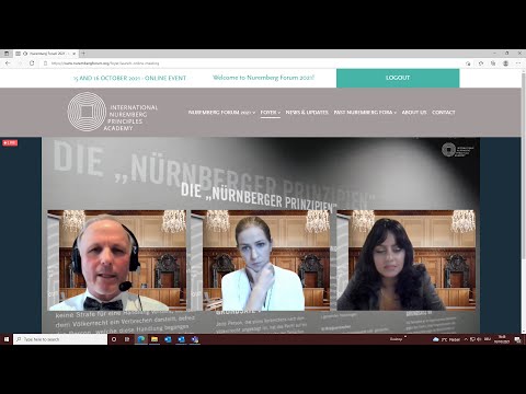 Nuremberg Forum 2021 - Panel 7