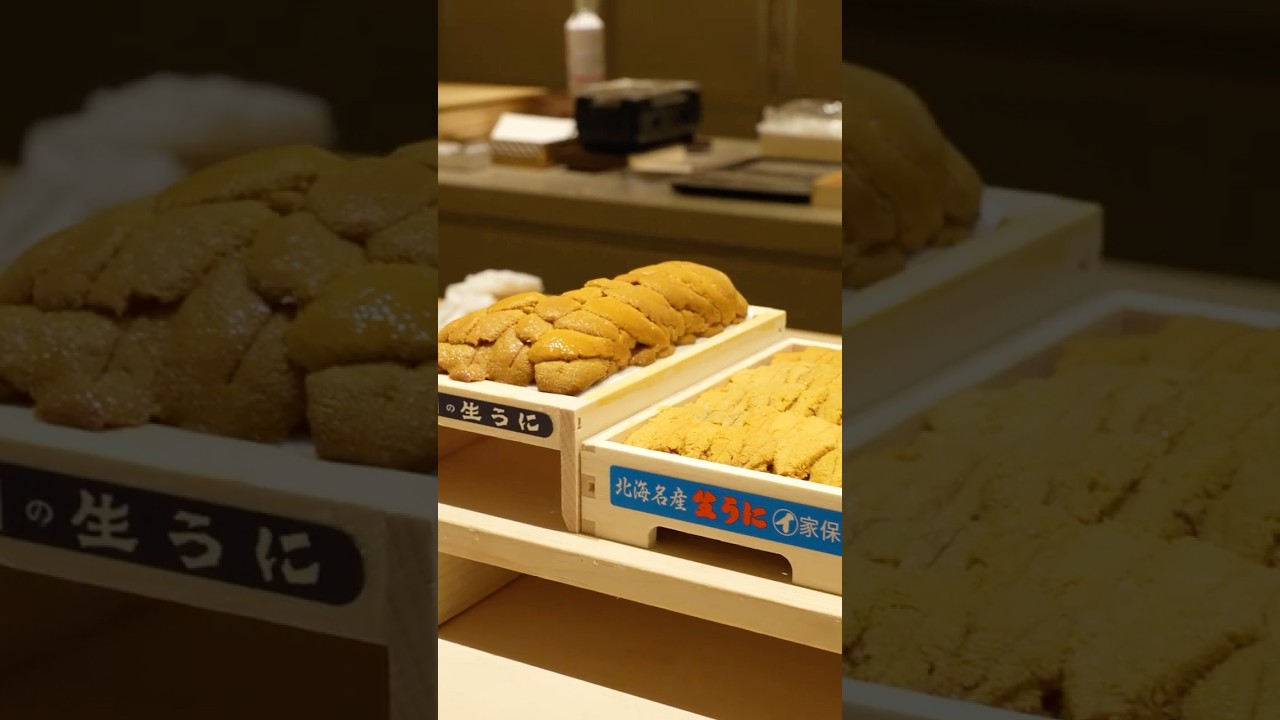 Nadaman × Sushi Ginza Onodera | A Supreme Moment of Excellence at Hyatt Regency Tokyo #shorts