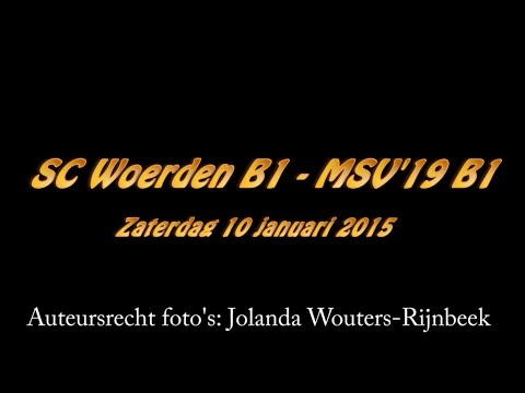 SC Woerden B1 - MSV'19 B1