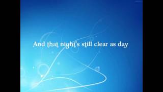 Scotty McCreery- Clear As Day Lyrics