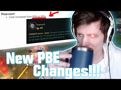 Hashinshin: NEW PBE Changes!!! Stopwatch "NERF" ft. LLJustice