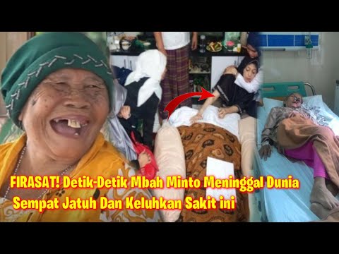 Firasat! Detik-Detik Mbah Minto Meninggal Dunia, Sempat Pesan & Keluhkan Sakit ini
