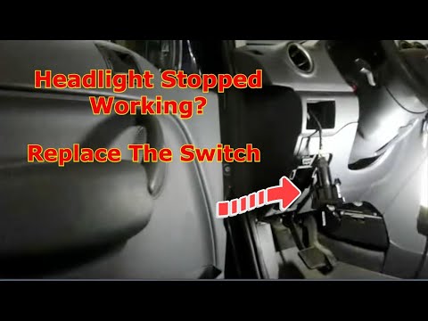 Replace The Headlight Switch Ford Transit Van