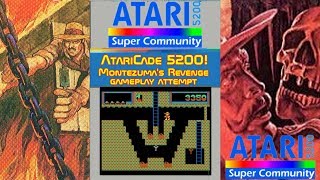 Atari 5200 Montezuma's Revenge Gameplay