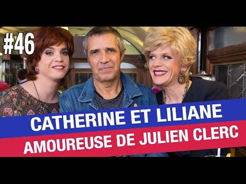 Catherine et Liliane complètement fans et amoureuses de Julien Clerc 💑