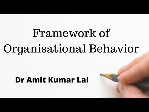 image-What is known as a cognitive framework in an organization?