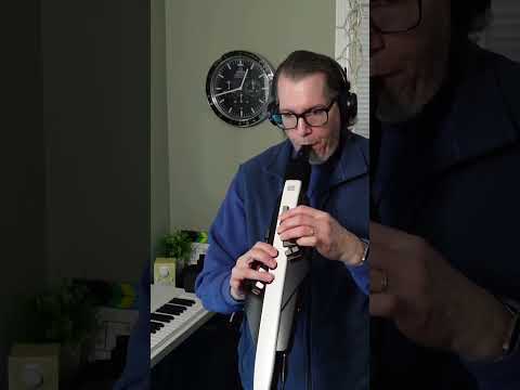 Jazz scat wind synth - Roland Aerophone  #roland #shorts #aerophone
