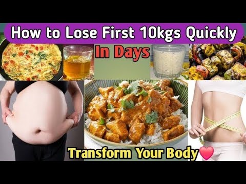 How To Lose 10 Kgs Weight Fast || Full Day Diet Meal Plan & Tips To Lose Weight Fast