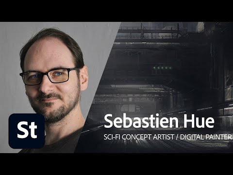 Live Compositing in Photoshop with Sebastien Hue 2/3 | Adobe Creative Cloud