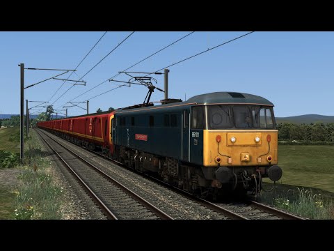 TS2020: Shieldmuir Mail Terminal - Preston: Class 86