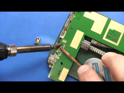 Замена разъема на Lenovo Tab2