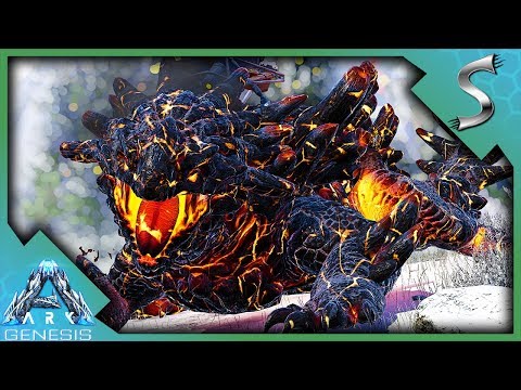 RAISING MY NEW MAGMASAUR & BURNING EVERYTHING! - Ark: Genesis [DLC Gameplay E21]