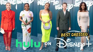 TOP 10 BEST DRESSED AT THE HULU ON DISNEY+ LAUNCH EVENT 2024!