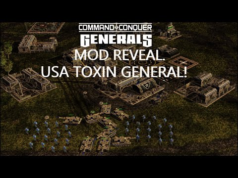 USA TOXIN GENERAL VS 7 GLA TOXIN HARD AI Generals Zero Hour