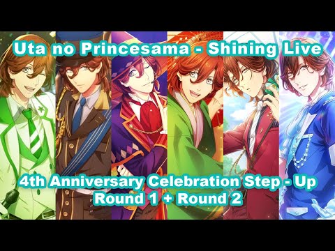 Utapri Shining Live - Shining Live 4th Anniversary Paid Step-Up Gacha Rounds 1 + 2