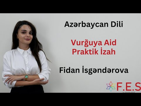 BU VİDEO İLƏ VURĞUYA AİD PROBLEMLƏRİNİZ ARADAN QALXACAQ | MÜTLƏQ İZLƏYİN | FİDAN İSGƏNDƏROVA | FES