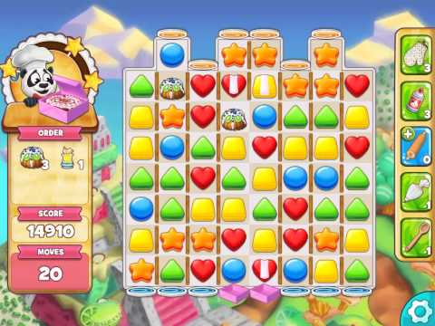 Cookie Jam Level 488 - 3 stars