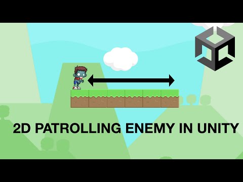 HOW TO MAKE A PATROLLING ENEMY! (Unity tutorial)