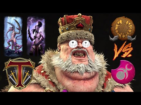 Will Greasy Enjoy Slaanehs? Slaanesh vs Ogre Kingdoms - Total War Warhammer 3